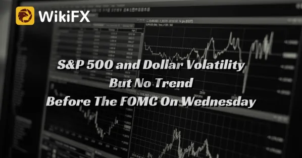 S&P 500 and Dollar Volatility - But No Trend - Before The FOMC On Wednesday.png